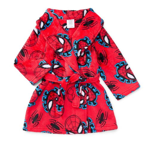 Plush Spider Man Spidey Sleep Robe, 4T