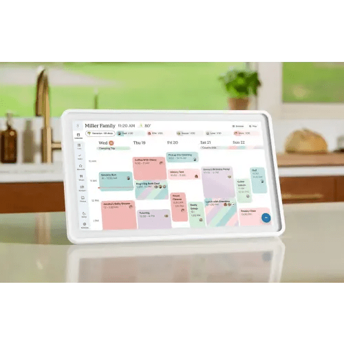 Skylight Calendar 15 inch in White