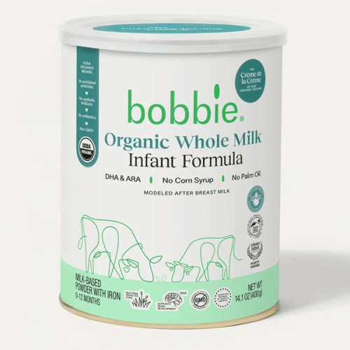 Bobbi Organic Whole Milk Infant Formula
