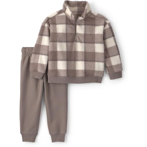 Carter's Baby Boys' 2-piece Pant Set Navy Blue Grey Little Champ Print