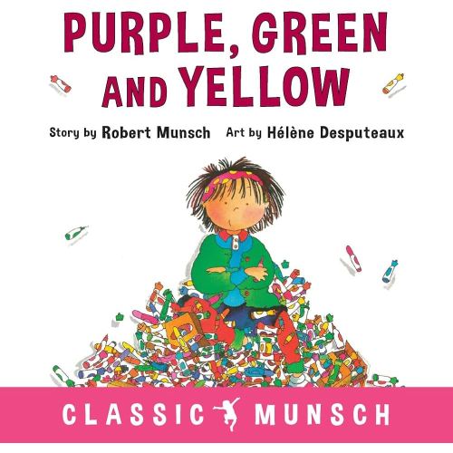 Purple, Green and Yellow