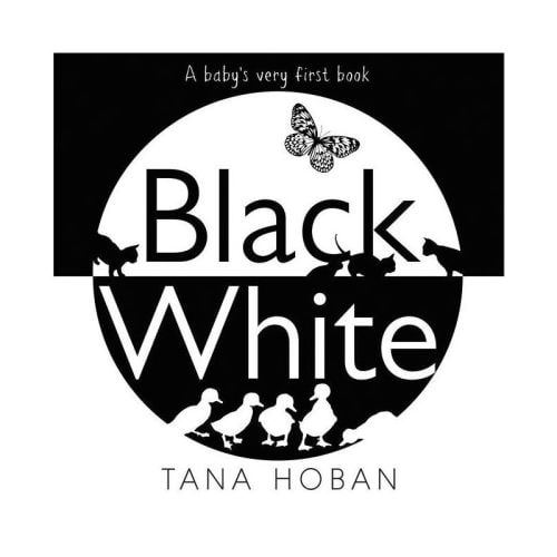 Black White - by Tana Hoban (Board Book)