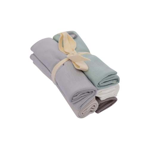 Solid Washcloth Combo 5-Pack in Neutral
