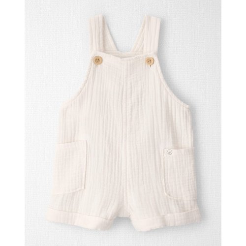 Baby Organic Cotton Gauze Shortalls - Little Planet | Carter's