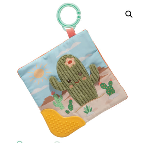 Sweet Soothie Cactus Crinkle Teether - 6x6" - Mary Meyer Stuffed Toys