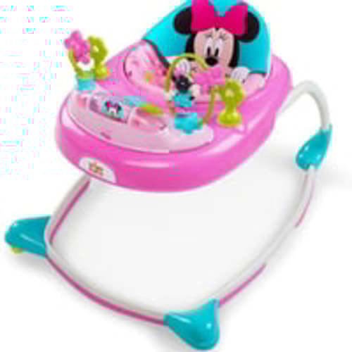 Disney Baby Minnie Mouse Peek-A-Boo Walker, Pink, Ages 6 Months +