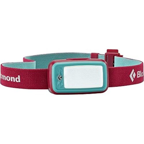 BLACK DIAMOND Wiz Kids' Headlamp, Children's Battery Powered Water Resistant Headlamp for Camping, Hiking, Exploring, and Sleepovers, Berry