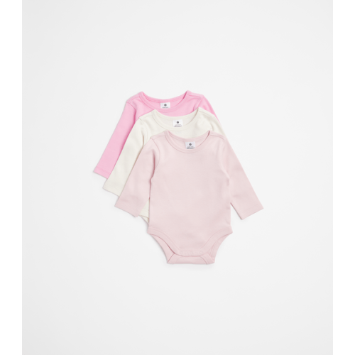 Baby Organic Cotton Bodysuits - 3 Pack | Target Australia