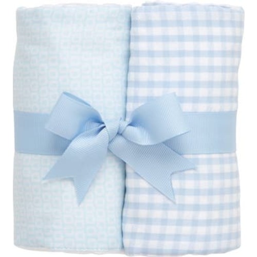 Dot Set of Two Burp Cloths