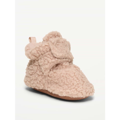 Sherpa Booties for Baby