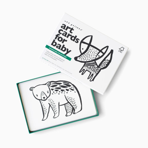 Wee Gallery Art Cards for Baby - Woodland Collection