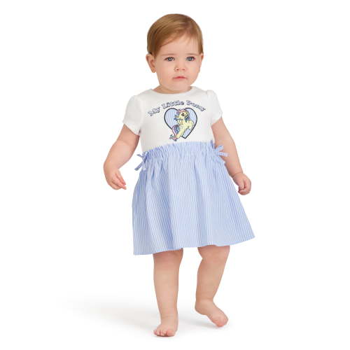 My Little Pony Toddler Girls Woven Short Sleeve Dress, Sizes 12 Months-5T
