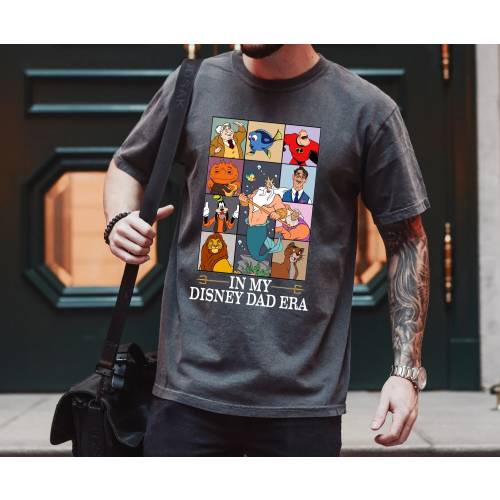 Comfort Colors® In My Disney Dad Era shirt, Disney Dad Era shirt, Gift for Dad Father's day shirt, Disney world Disneyland trip Mens tee