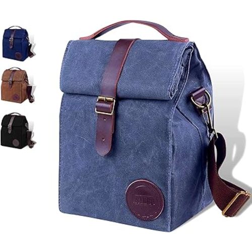 ASEBBO Insulated Lunch Bag for Women & Men (Grey)