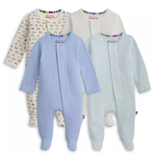 Magnetic Me Footie Bundle - 3-6 Months (Blue)