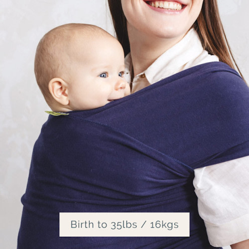Baby Wrap Carrier - Navy