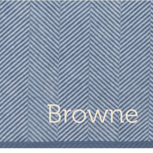 Harborview Herringbone Cornflower Blanket