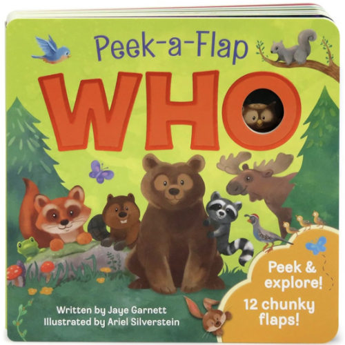 Who: Peek-a-Flap Board Book