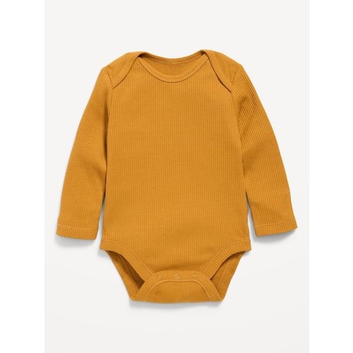 Long-Sleeve Ribbed Bodysuit for Baby