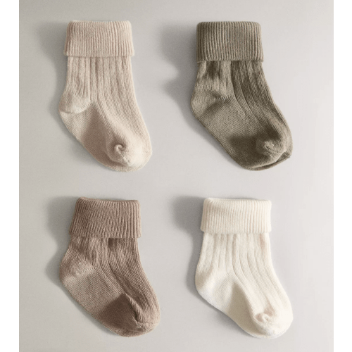 Multicolored Baby Socks