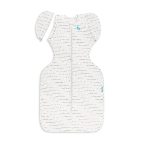 Love to Dream Swaddle Up Transition Swaddle, Patented Zip-Off Wings, Gently Help Baby Transition from Being Swaddled to Arms Free When Showing Signs of Rolling, 1.0 TOG, 13-19 lbs, White