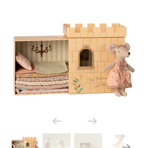 Princess and the pea, Big sister mouse - Maileg USA