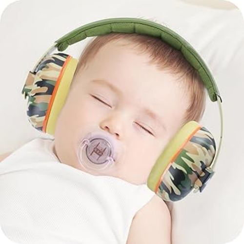 Mumba Baby Ear Protection Noise Cancelling Headphones for Babies and Toddlers Baby Earmuffs - Ages 3-24+ Months