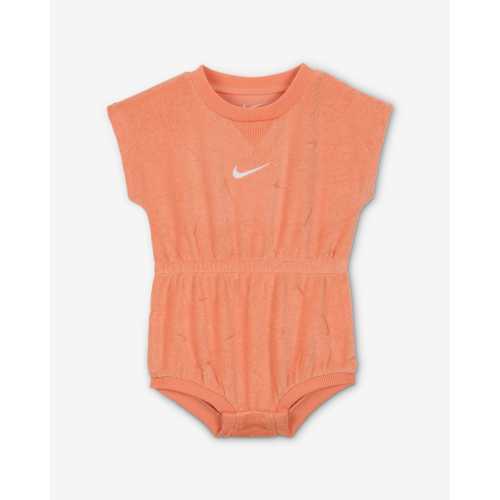 Nike Essentials Baby (0-9M) Jacquard Towel Terry Romper. Nike.com