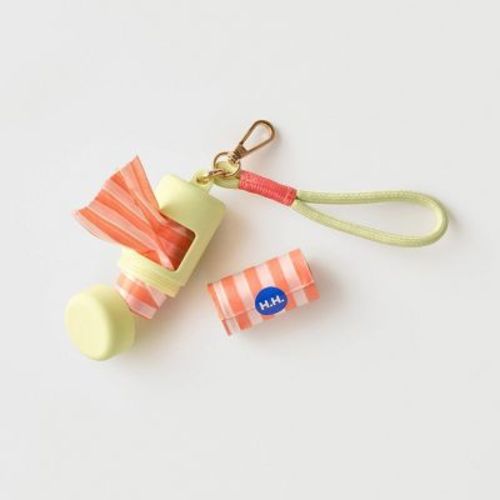 Waste Bag Holder with Dispenser - Lime