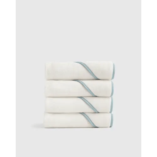 Organic Turkish Cotton Baby Hooded Towel Set 4-Pack
