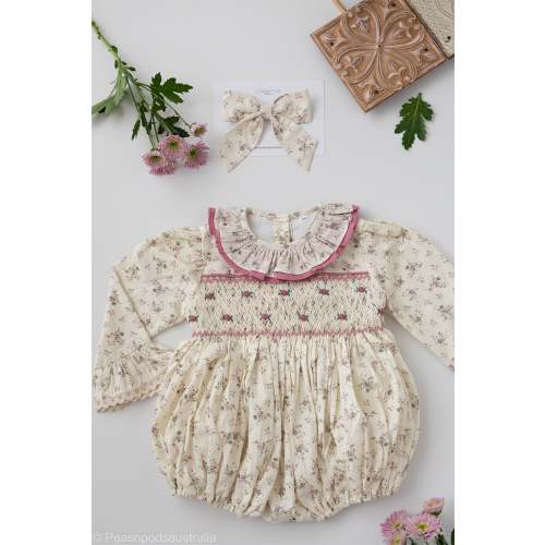Muave Medow Bubble Romper