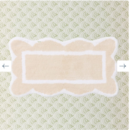 Scallop Bath Rug