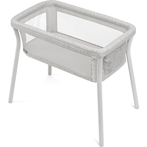 Chicco LullaGo Anywhere Portable Bassinet, Lightweight, Space-Saving with Waterproof Mattress and Fitted Sheet, Travel-Friendly, Includes Carry Bag | Lyric/Beige