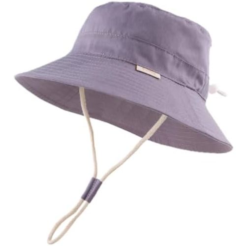 Bamery Baby Toddler Girls Bucket Hat Newborn Sun Hats for Boys Classic Infant Summer UV Protection Hats Kids Beach Cap