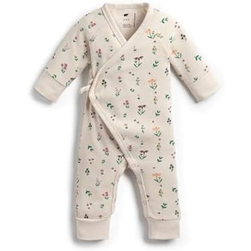 MONICA + ANDY Baby Organic Kimono Tie One-Piece