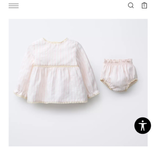 SEERSUCKER STRIPED LACE SHIRT AND SHORTS SET - Pale pink | ZARA United States