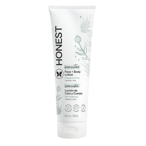 The Honest Company Face and Body Lotion, Fragrance-Free, 8.5 fl oz