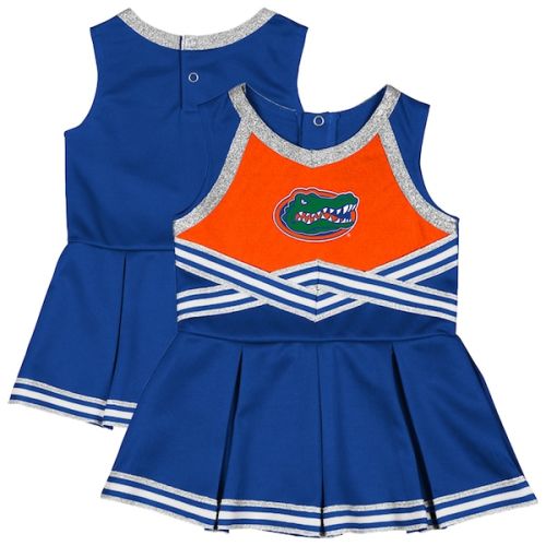 Girls Infant 6-12 mo Colosseum Royal Florida Gators Lollipop Park Cheer Dress