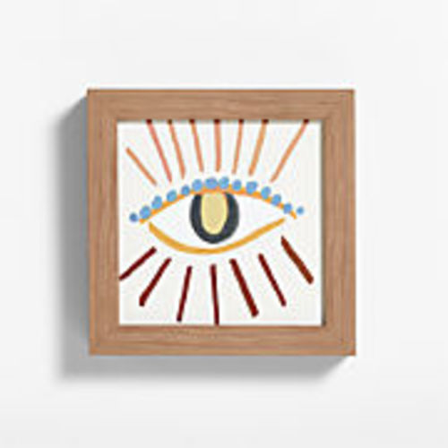 Watchful Eye Framed Wall Art Print by Jeremiah Brent | Crate & Kids