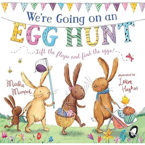 We're Going on an Egg Hunt: The perfect gift for Easter! (The Bunnies of Hoppity Hill) (The Bunny Adventures) Board book – Lift the flap, February 13, 2018