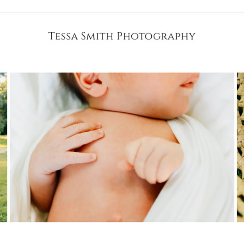 In home newborn session- Tessa Smith