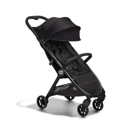 Baby Jogger® City Tour 2 Carry-On Approved Travel Stroller, Ultra-Compact Baby Stroller, Lightweight, Easy Fold, Baby Travel Essential, Pitch Black