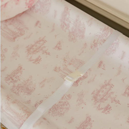 The Gilded Bird - Spring Toile Pink Contour Change Pad