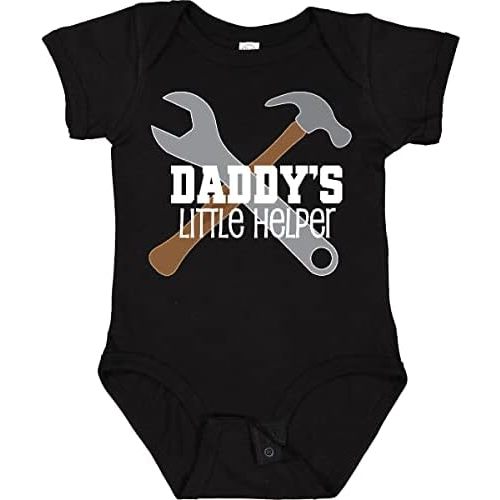 inktastic Daddy's Little Helper Tool Set Baby Bodysuit