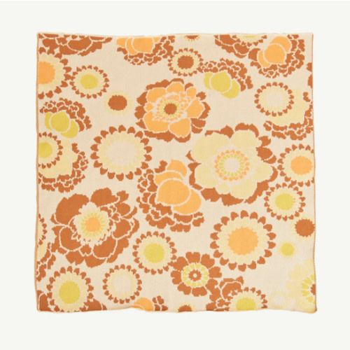 Banabae Sunny Daze Floral Organic Cotton Blankie