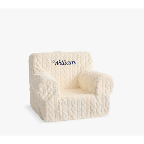 My First Anywhere Chair®, Cozy Cable Knit Collection