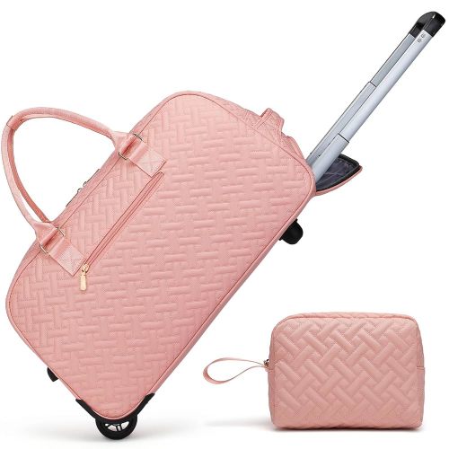 Duffle Bag for Travel, Weekender Bag with Shoe Compartment, Carry On Overnight Bag for Women with Toiletry Bag, Gym Bag with Wet Pocket, Hospital Bags for Labor and Delivery Beige