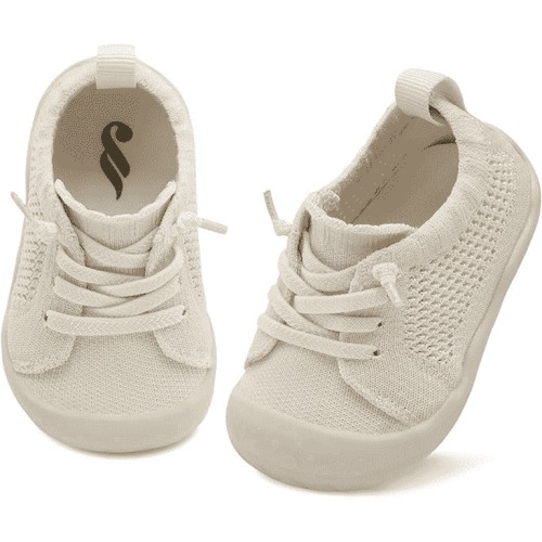 Barerun Baby Shoes for Toddler Boys Girls Walking Shoes Slip on Shoes for Months Infant