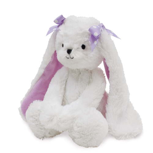 "Bedtime Originals Lavender Woods Sasha Plush Bunny - 13"" Stuffed Animal, 100% Polyester, Machine Washable"