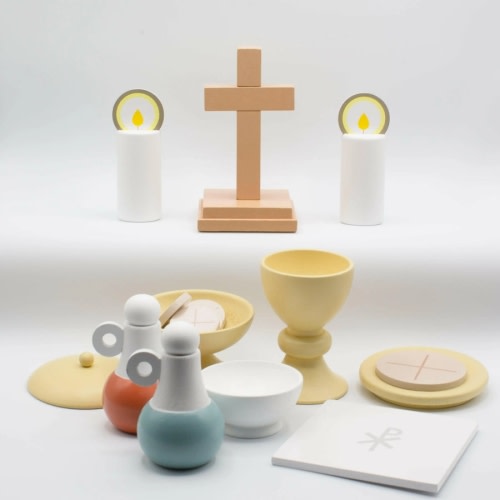 Wooden Mass Kit Playset - Shining Light Dolls
